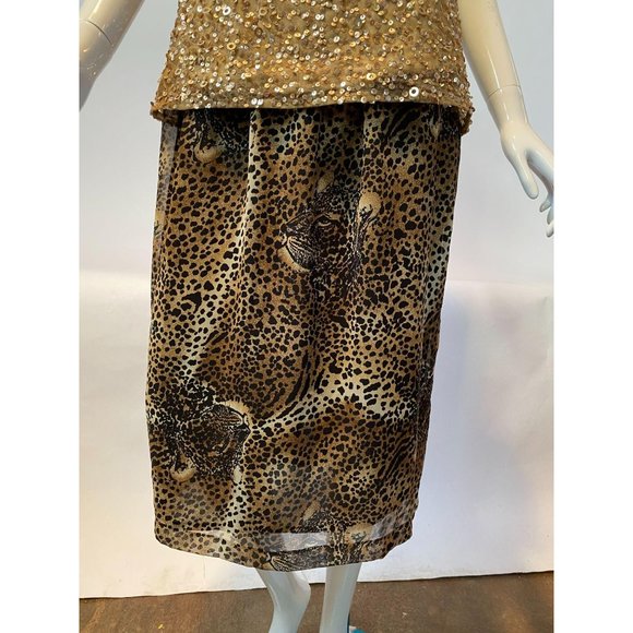 Argenti Boutique Leopard Skirt - Picture 9 of 10